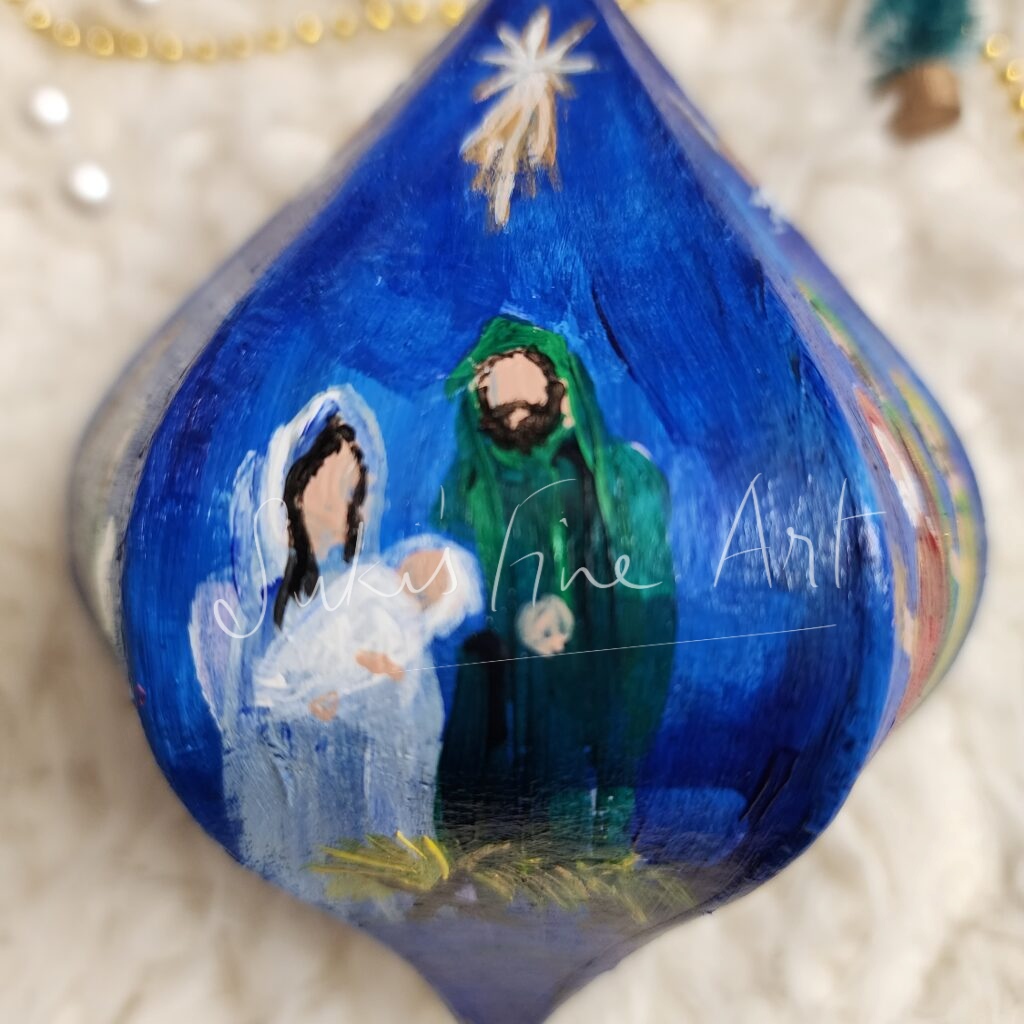 Keepsake Nativity Ornament